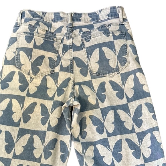 Machine Nouvelle‎ mode size 30 butterfly jeans - Picture 4 of 9